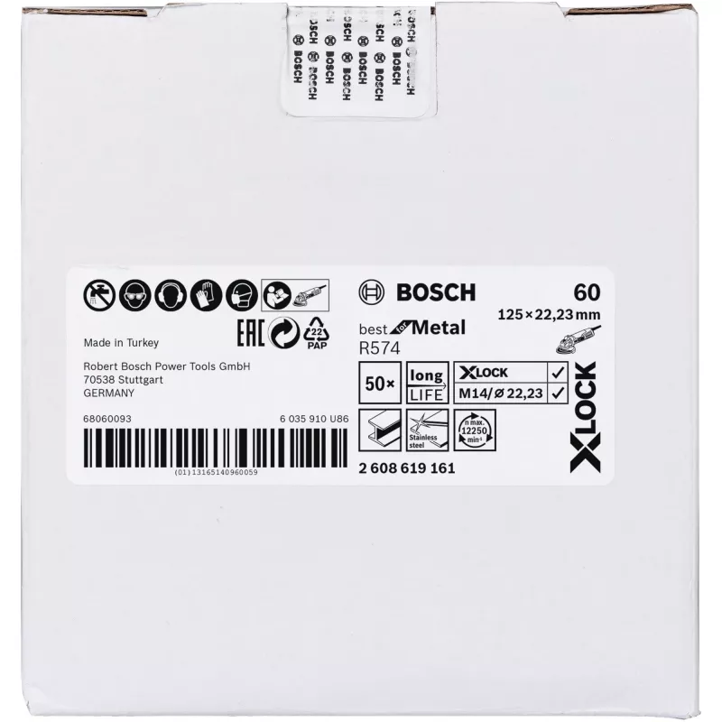 Bosch 2 608 619 161 nurklihvija tarvik Lihvketas