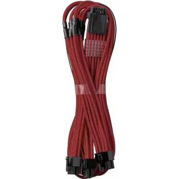 CableMod 12VHPWR kuni 3× PCIe ModMesh kaabel 60 cm — CableMod C-Series Pro (Dark Red)