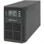 Qoltec Katkematu toiteallikas (UPS) | 1kVA | 1000W | Võimsustegur 1.0 | LCD | EPO | USB | Online