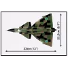 Ehituskomplekt Cobi Blocks Saab AJS 3 Viggen 911 tk mudelikomplekt, 911 osa
