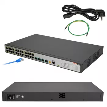 Hallatav kommutaator FiberHome S4820-28T-X-PE-AC L2/L3 Gigabit Ethernet 24 porti PoE
