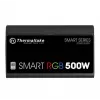 Thermaltake SMART RGB PS-SPR-0500NHSAWE-1 - Toiteplokk (sisemine) - ATX12V 2.3 - 80 PLUS - AC 230 V - 500 W - aktiivne PFC - must