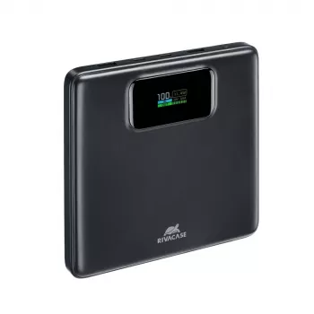 Akupank Rivacase VA1090 — 20000 mAh, 77 Wh, koguväljundvõimsus 100 W, 440 g