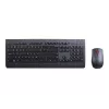 Lenovo 4X30H56829 klaviatuur ja hiir komplektis Universaalne RF juhtmevaba QWERTY USA inglise keel Must