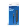 USB 3.0 4-pordiline liidesejaotur SAVIO AK-71 USB-C-hostiga, 5000 Mbit/s, 2-aastane garantii