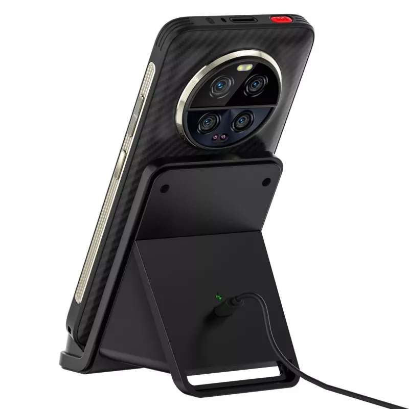 UleFone siselaadur nutitelefonidele WCS01 – 50 W USB USB-C, juhtmevaba kiirlaadimine, must