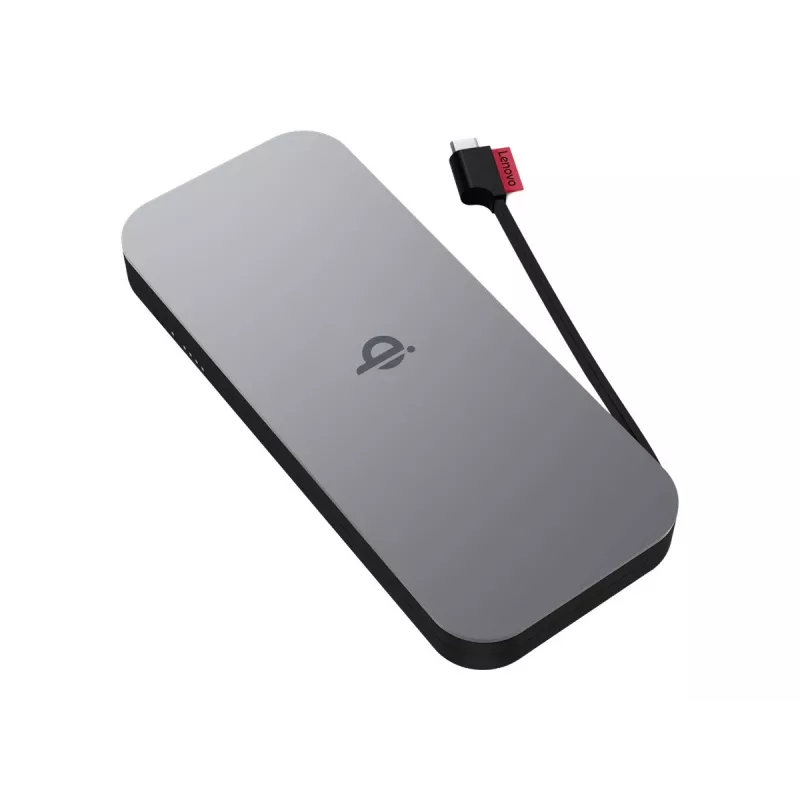 Lenovo 40ALLG1WWW akupank liitiumioon (Li-Ion) 10000 mAh juhtmevaba laadimine must