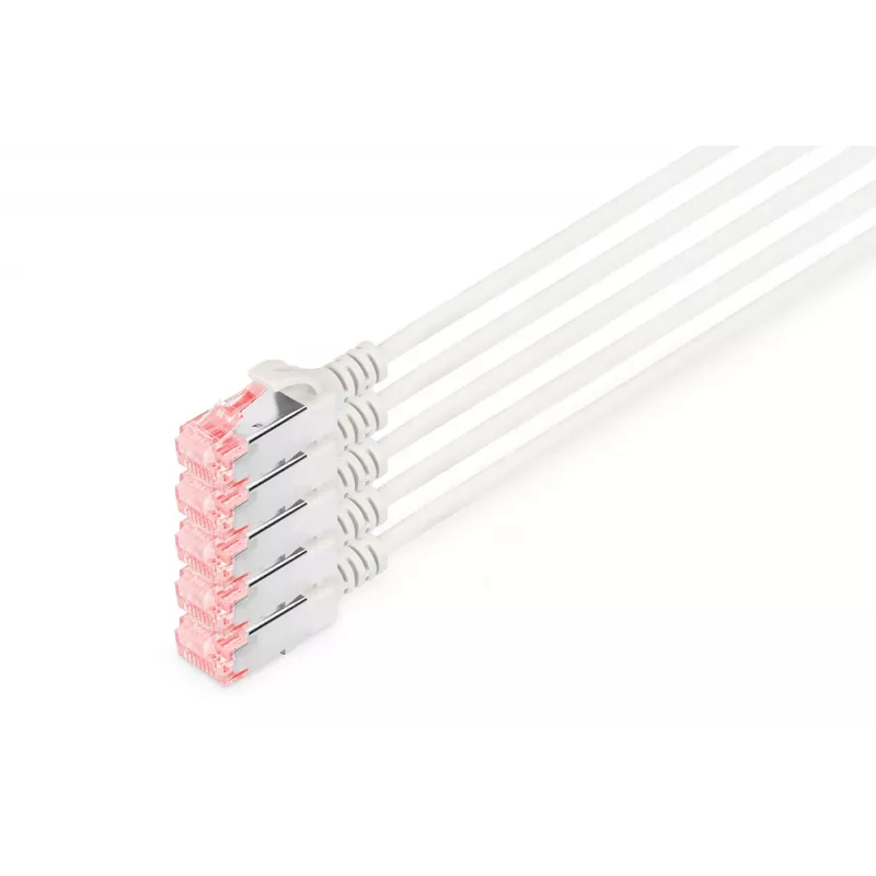 Võrgukaabel Digitus CAT 6 U/FTP õhuke patch-kaabel RJ-45 Cat6 10m hall