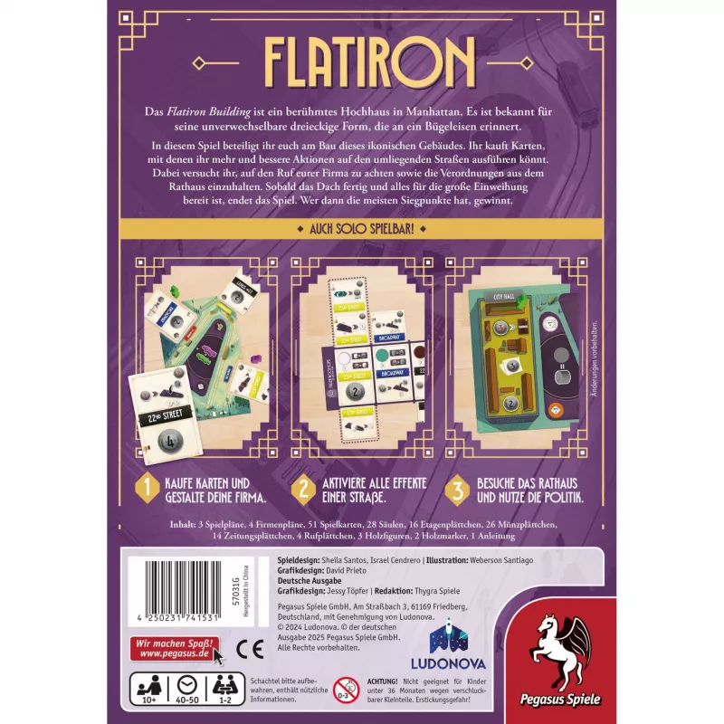 Flatiron, lauamäng
