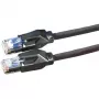 DTWYLER ühenduskaabel Cat.6 Klass E S/FTP CU 7702 painduv LSOH Hirose TM21 must 1m