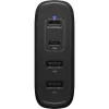 Seinalaadija OTTERBOX 78-81343 100W GaN 2× USB‑C ja 2× USB‑A pordiga