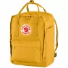 Seljakott Fjällräven Kanken Laptop 13 tolli — Vabaaja linnaseljakott, Kollane, 250×160×350 mm, Polüamiid/PP/Vinüül