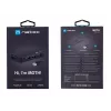 USB-jaotur NATEC Moth 4-pordiline USB 3.2 Gen 1 Type-A (5000 Mbit/s), USB-toitega, must, 0,15 m kaabel