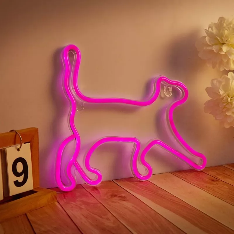 Dekoratiivne neoon-stiilis LED-valgusti MANTA SNL70PK Style Neon Lights CAT 2 Roosa (mudel SNL70PK)