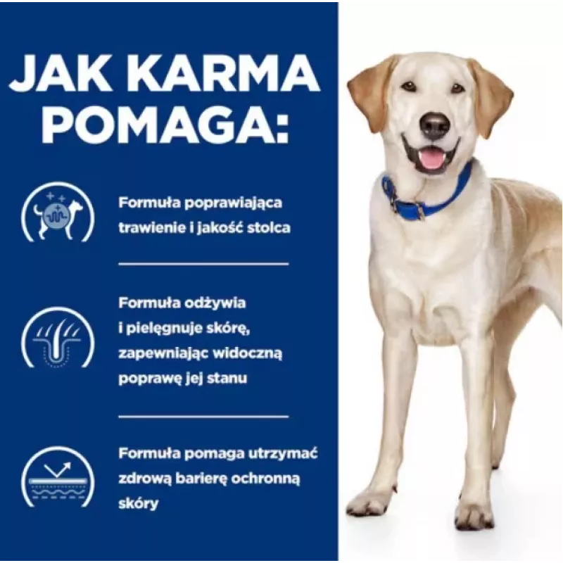 HILL'S PD D/D Food Sensitivities, pardi ja riis - kuiv koeratoit - 4kg