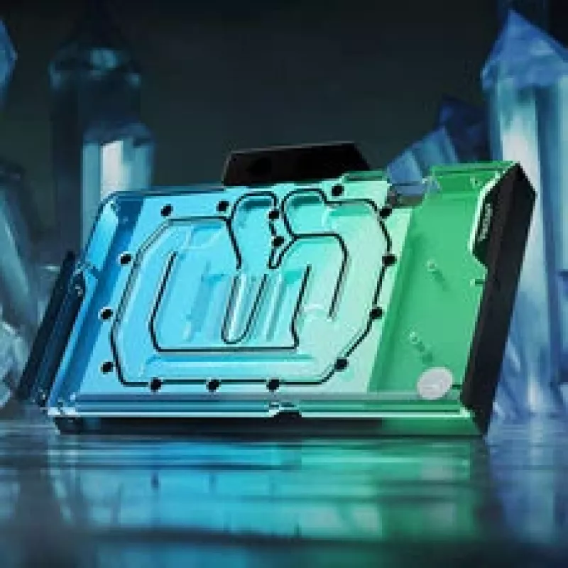 EKWB EK-Quantum Vector³ Suprim RTX 5090 GPU-vesijahuti, D-RGB, tagumine plaat - akrüül