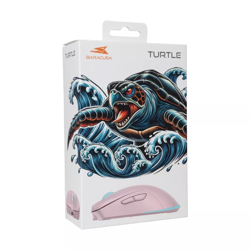 Hiir Baracuda BGM-124 Turtle Roosa TURTLE-P