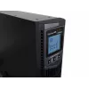 Katkematu toiteplokk roheline Cell UPS15 — online topeltkonversioon 3 kVA (2700 W), 6 vahelduvvoolupistikut, puhas siinus, LCD, torn, 6×12V/9Ah akud