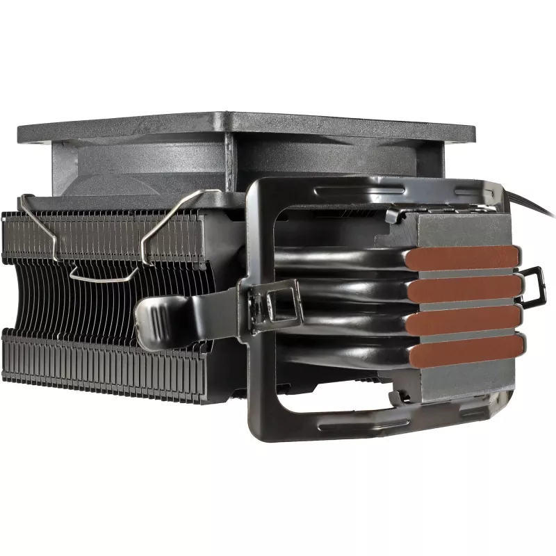Õhkjahuti INTER-TECH 4P90 Bulk, 92 mm hüdraulikaventilaator, 125 W TDP, ühildub AM5/AM4/AM3 ja LGA 1700/1200/115x/775