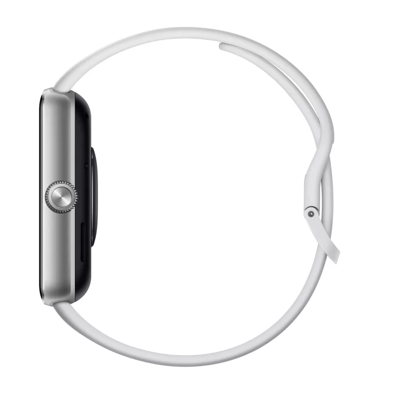 Nutikell Xiaomi Watch 5 hõbedane, 2,07 tolli (5,26 cm) AMOLED, 47,5 mm korpus, TPU rihm, 5 ATM, 24-päevane aku