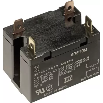 Panasonic PCB-relee 12 V/DC 30 A 1 normaalselt avatud kontakt HE1AN12 1 tk (HE1AN12)
