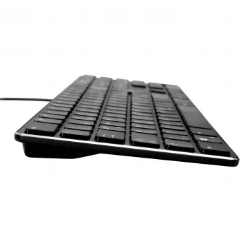 Klaviatuur SPEEDLINK SL-640010-BK USB saksa must täissuuruses 110 klahvi