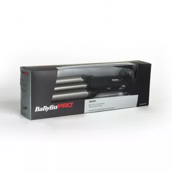 Lokitangid BaByliss PRO TRIPPLE WAVER — 125 W, must, 2,7 m juhe