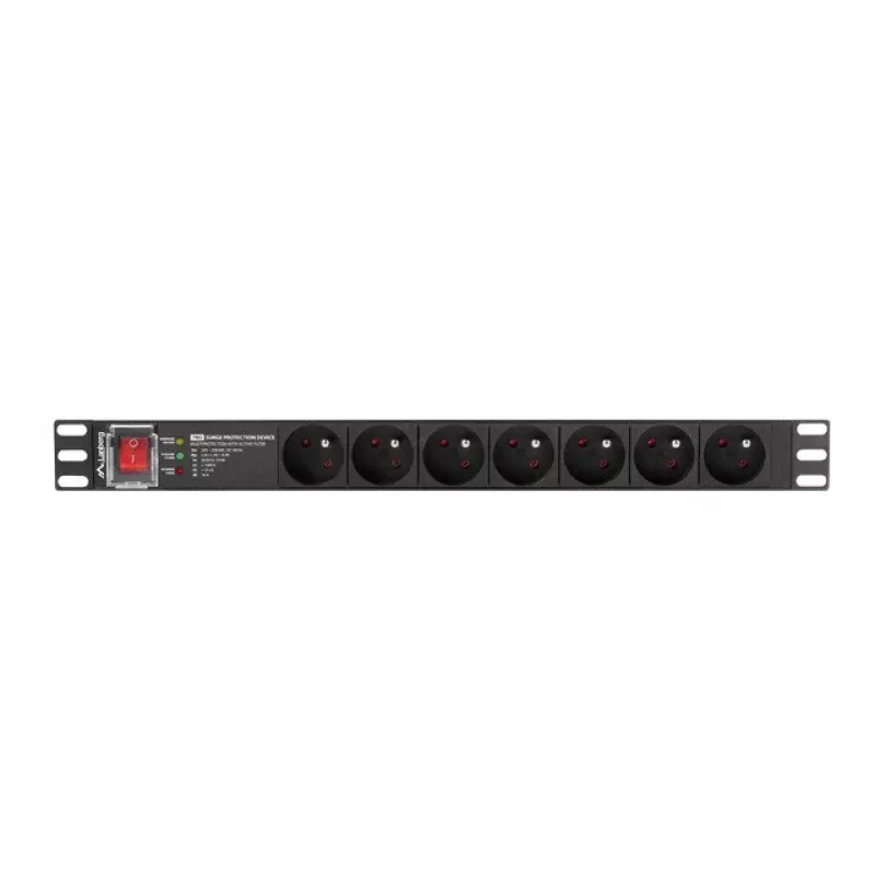 Toitejaotusseade PDU Lanberg PDU-PRO-07E-0200-BK