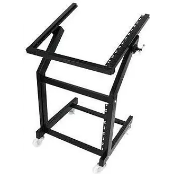 19-tolline rack-käru Omnitronic 30103060 — 12 HE terasraam ratastega