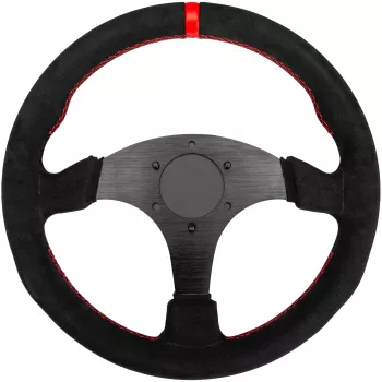 Simagic P-330R Alcantara rool, 330 mm võidusõidurooli velg ilma rummuta