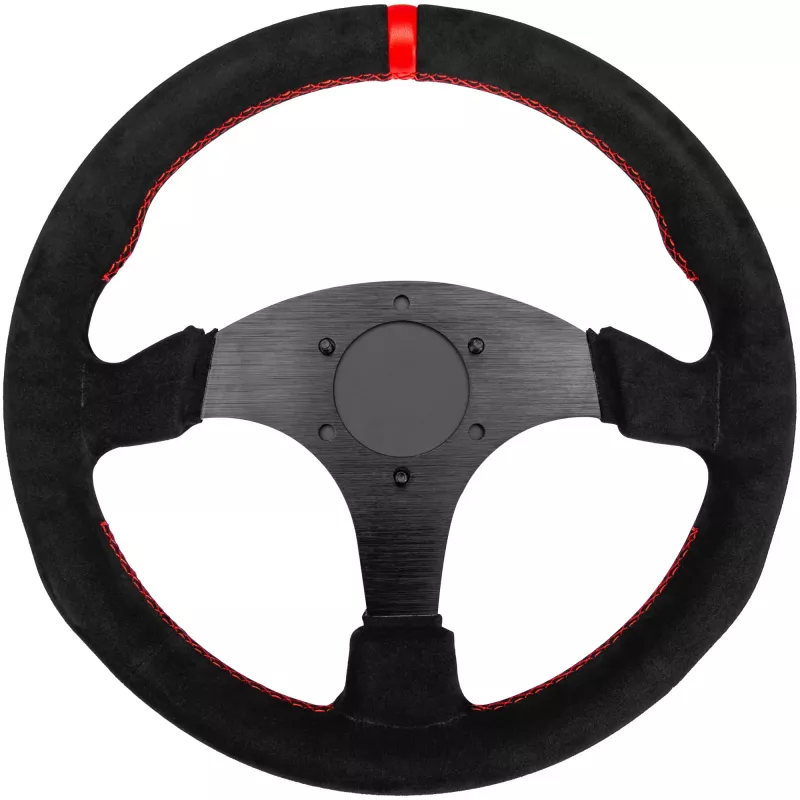 Simagic P-330R Alcantara rool, 330 mm võidusõidurooli velg ilma rummuta