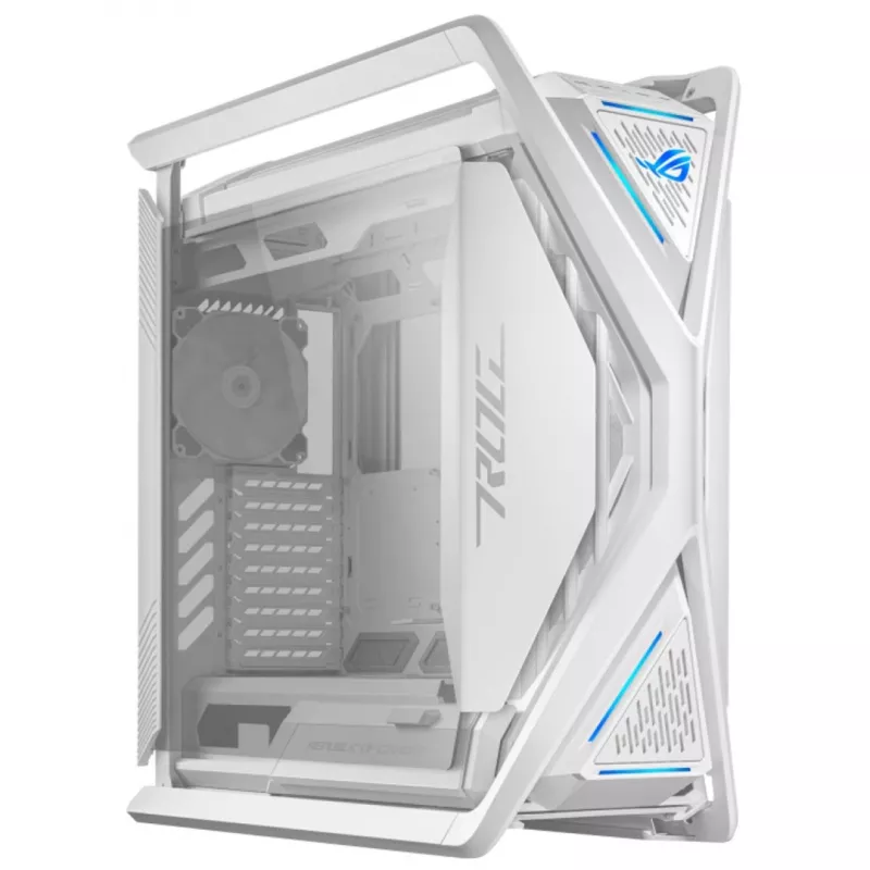 ASUS ROG GR701 Hyperion White, PC, Valge, ATX, EATX, micro ATX, Mini-ITX, Alumiinium, Multi, Esipaneel