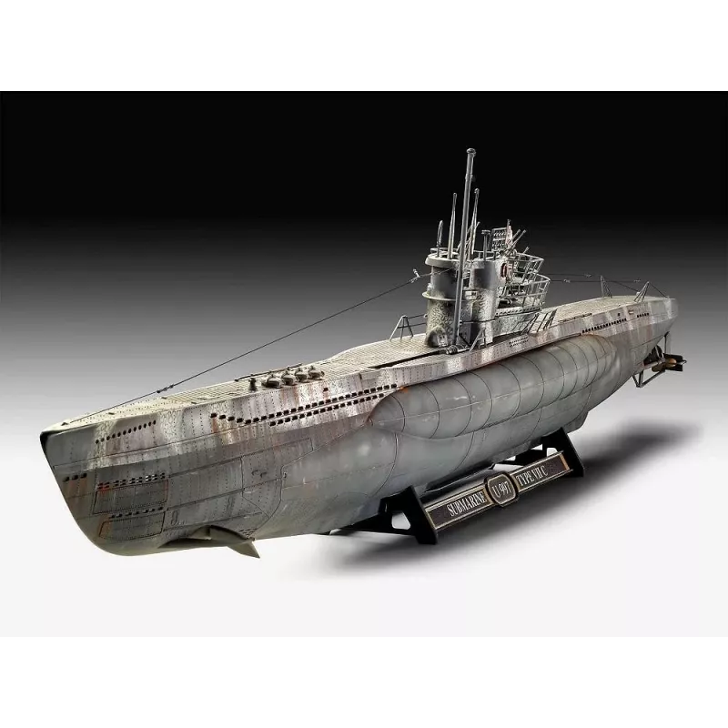 Plastmudelikomplekt REVELL Saksa allveelaev Type VII C/41 1/72 mõõtkavas