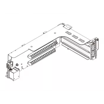 LENOVO ThinkSystem V3 2U E/x16/x16 PCIe G4 Riser 1/2 lisavarustusekomplekt