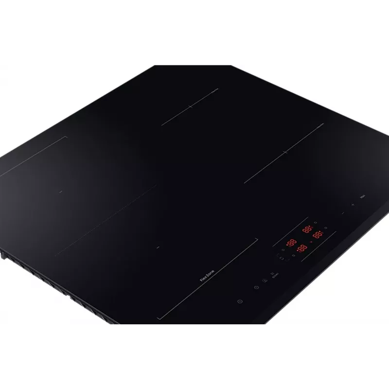 Sisseehitatud pliit Samsung NZ64B5045GK/U2, induktsioon, 4 keedutsooni, Flex Zone, SmartThings Cooking, automaatne ühenduvus, 60 cm, must