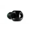 Metallist kiirvabastusliitmik BitsPower BP-MBQR-C arvuti vedelikjahutusele, messing, must