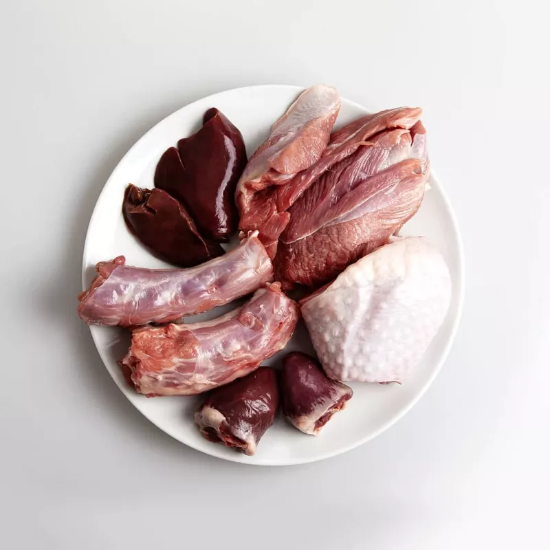 3COTY kalkun - märg kassitoit - 80g