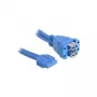 USB-kaabel DeLOCK 82942 USB 3.2 Gen 1 0,45 m sinine