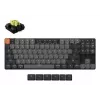 Mehaaniline klaviatuur Keychron K1X-A4 80% QWERTY English, USB + Bluetooth, 87 klahvi, LED-taustvalgustus, Hall