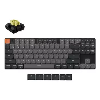 Mehaaniline klaviatuur Keychron K1X-A4 80% QWERTY English, USB + Bluetooth, 87 klahvi, LED-taustvalgustus, Hall