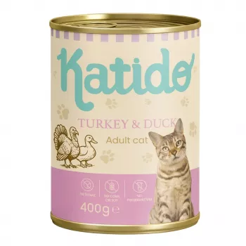 KATIDO Kana pardi - märg kassitoit - 400g