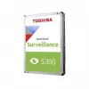Toshiba S300 Surveillance 3,5-tolline sisemine kõvaketas SATA 6GB/s - 6TB, 5400RPM