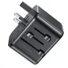 Travel GaN laadija 35W 4in1 US/AU/EU/UK C-39