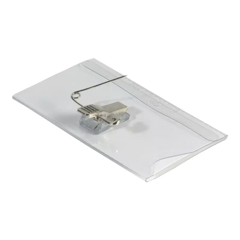 Vastupidav PVC Combi Clip nimesilt Durable 8101-19