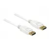 DisplayPort kaabel DeLOCK 85509 1,5 m Valge