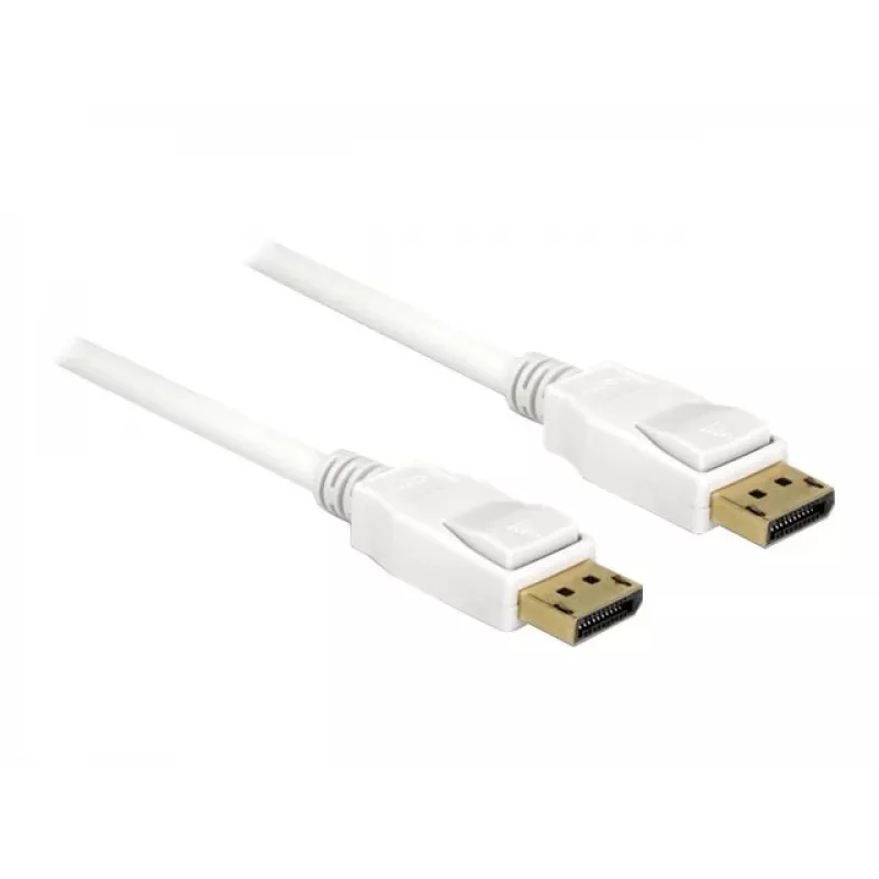 DisplayPort kaabel DeLOCK 85509 1,5 m Valge