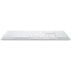 Juhtmevaba klaviatuur CLEVETURA CLVX 1 Touch-On-Keys AI — ANSI US Mac paigutus, käärikuklahvid, alumiiniumraam, interaktiivne RGB