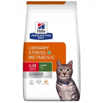 HILL'S PD Feline Urinary Stress + Metabolic c/d - kuiv kassitoit - 1,5 kg