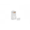 LANBERG RJ-45 juhtmepistik PLU-6000 Cat6 U/UTP kaablitele, läbipaistev/valge, 100 tk pakend