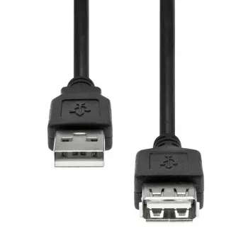 USB-pikenduskaabel ProXtend USB2AAF-003 3 m, USB A-pistik – USB A-pesa, must